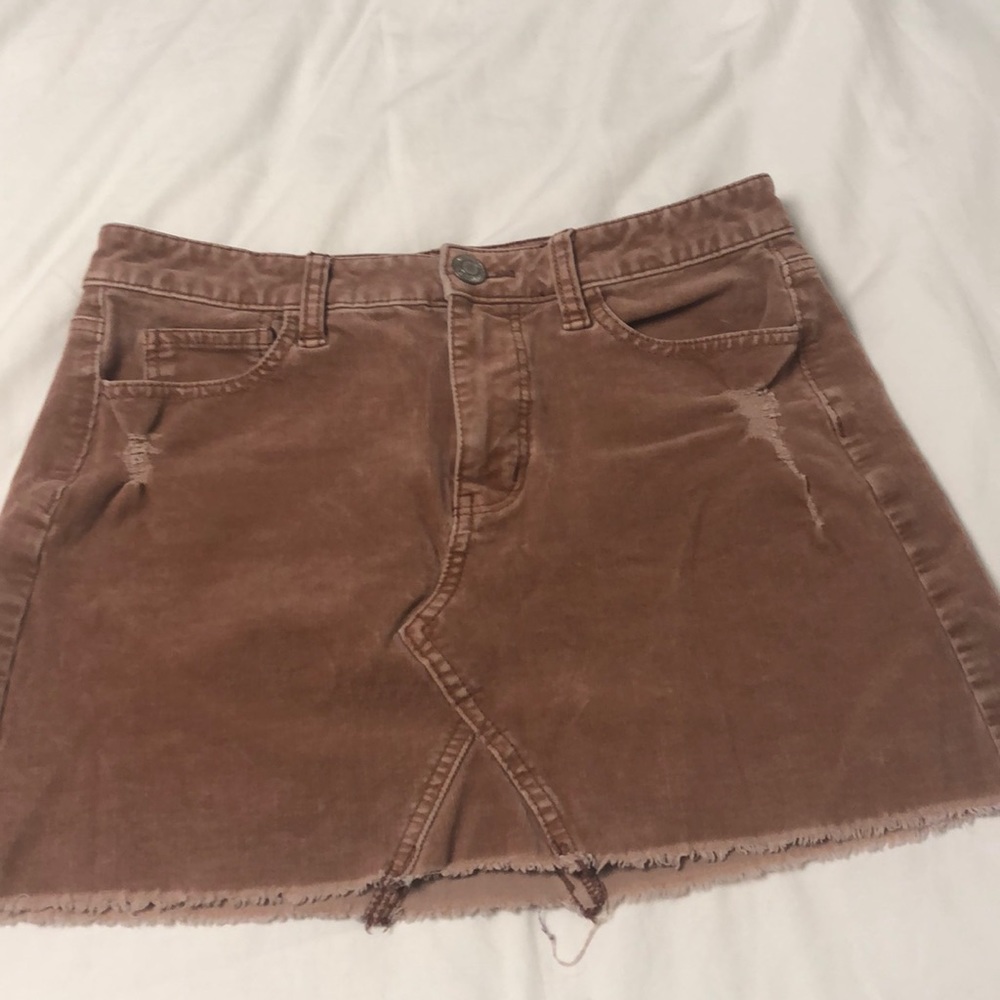 Stretchy Blush Skirt